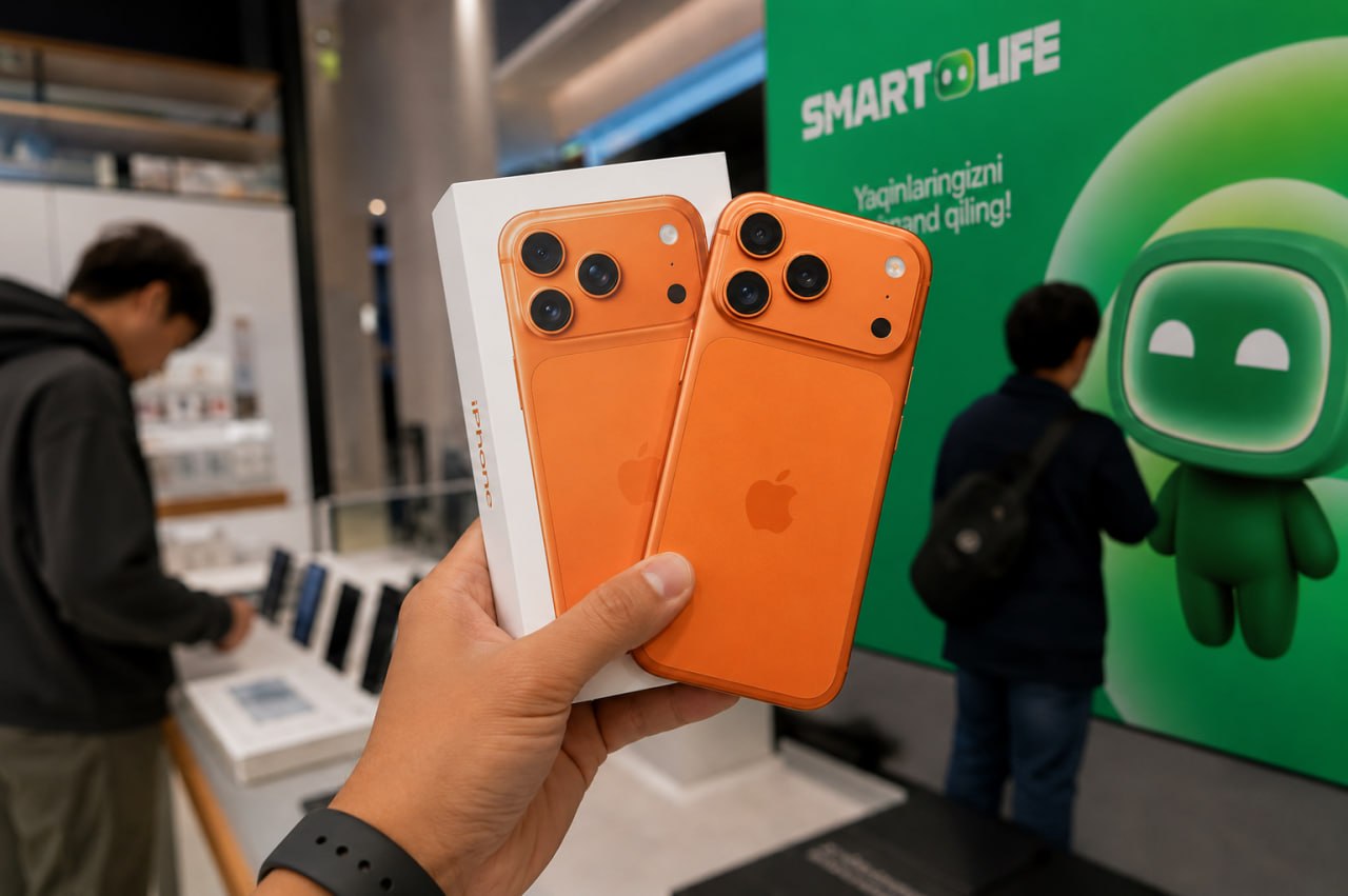 iPhone 17 Pro sotib olish — Narxlari va Muddatli to'lov | Smartlife